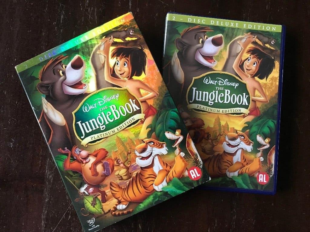 Walt Disney the Jungle Book ( 2 DVD Box ) ( Jungle Boek ), Europees, Tekenfilm, Alle leeftijden, Ophalen of Verzenden