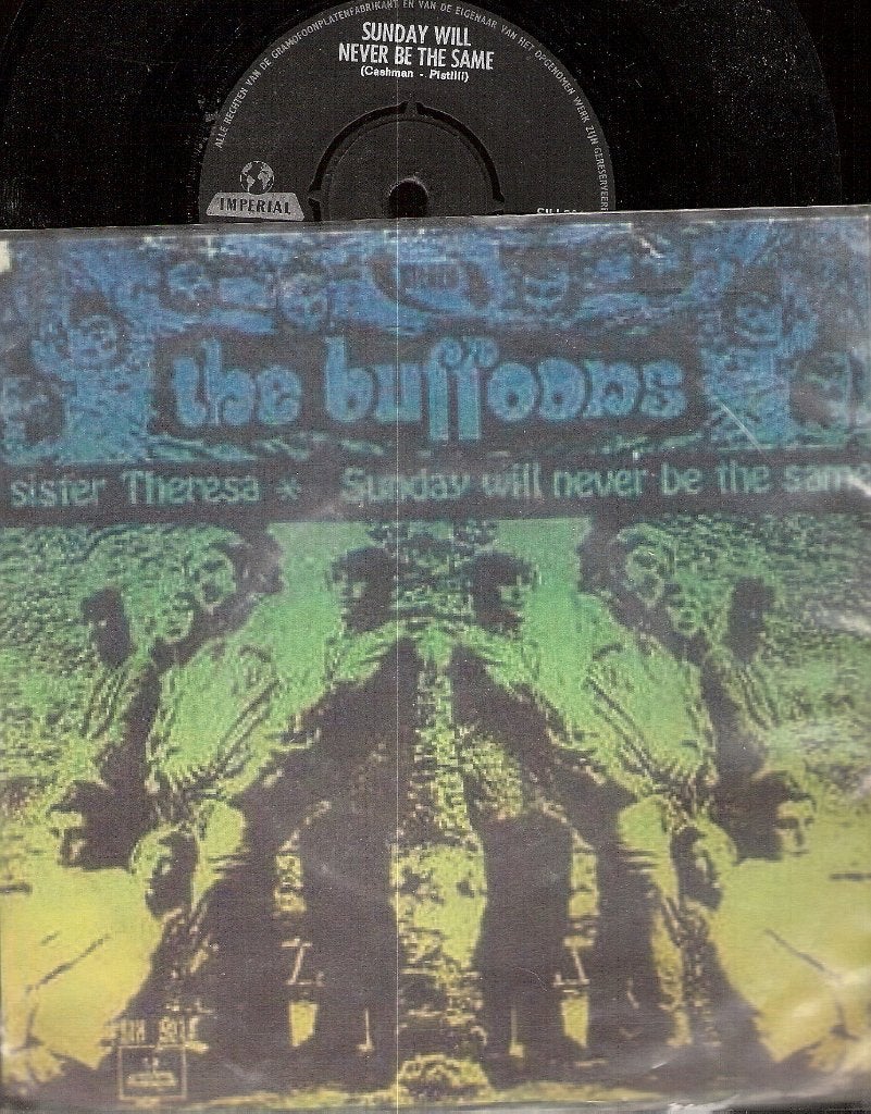 The Buffoons - Sunday Will Never Be The Same -Fotohoes- 1968, Ophalen, Gebruikt, Pop