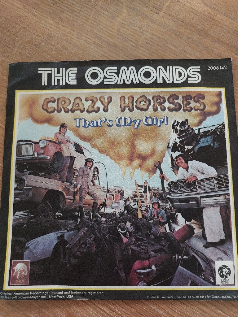 Crazy Horses, The Osmonds, Cd's en Dvd's, Ophalen, Zo goed als nieuw, Pop