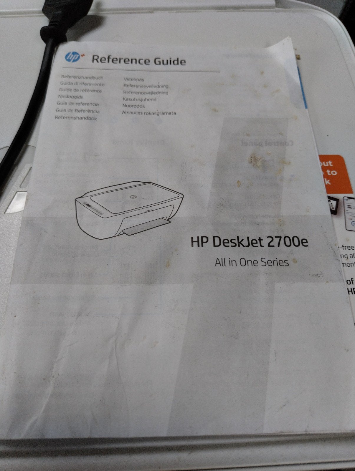 hp printer met WiFi Hp Deskjet 2700e, Computers en Software, Ophalen of Verzenden