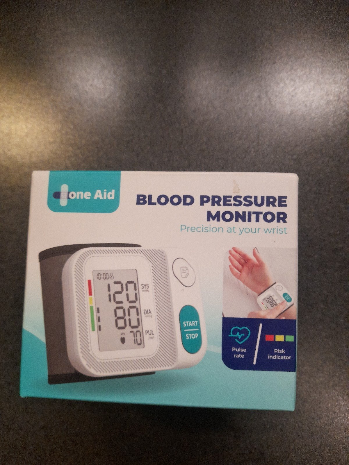 One Aid Bloeddrukmeter - Polsmodel met Hartslagmeter, Ophalen of Verzenden