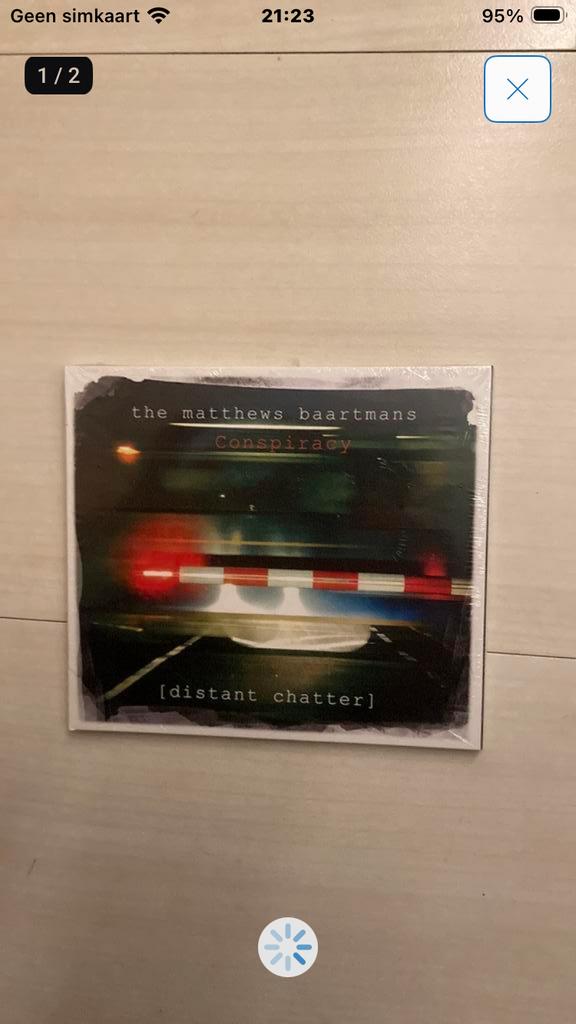 Matthew Baartmans Conspirasy - distant chatter (SS-writers), Ophalen of Verzenden, Nieuw in verpakking