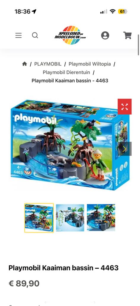 Playmobiel set 4463, Kinderen en Baby's, Speelgoed | Playmobil, Ophalen, Zo goed als nieuw