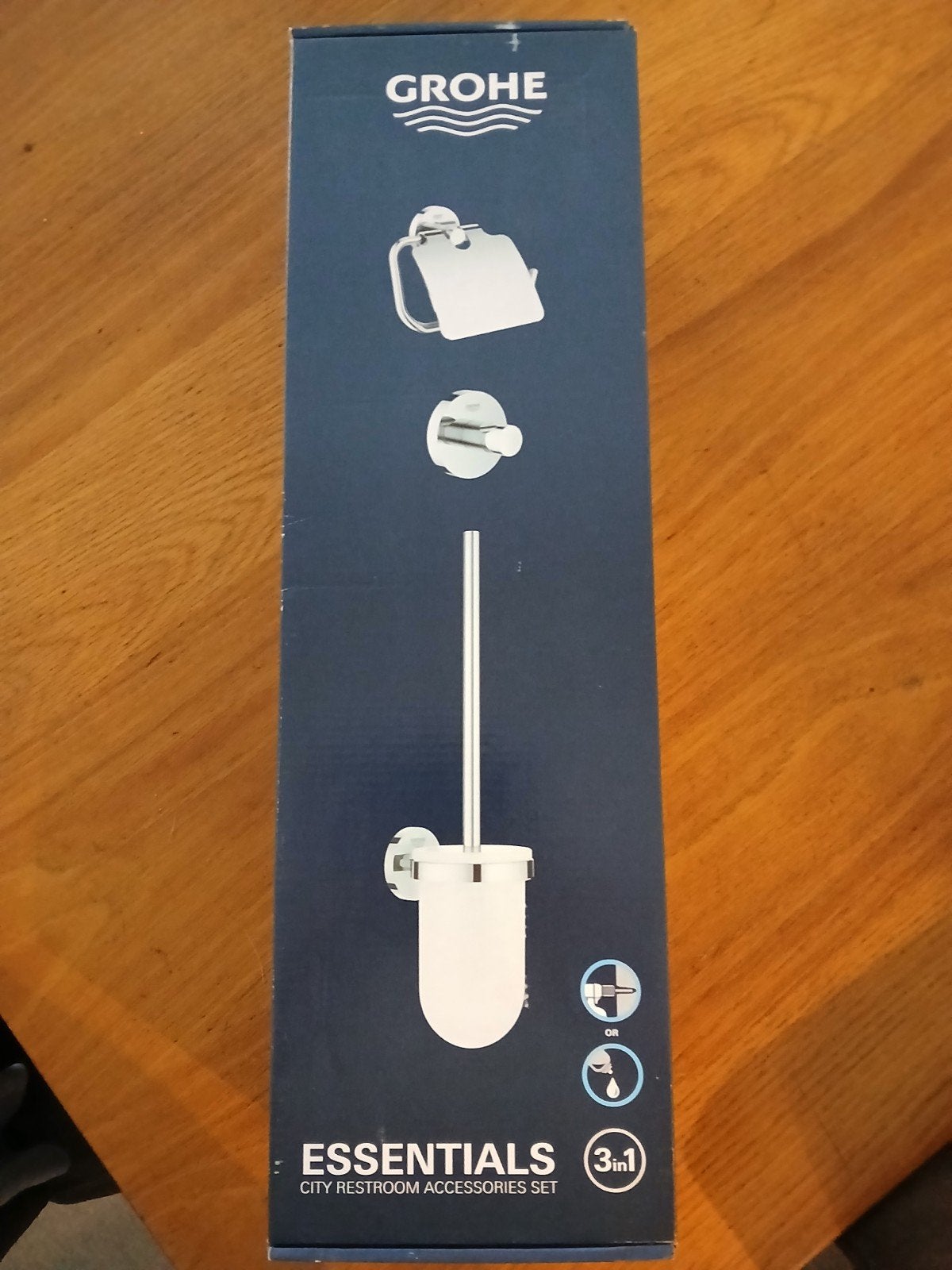 GROHE 40407001, Doe-het-zelf en Verbouw, Ophalen, Nieuw, Chroom, Overige typen