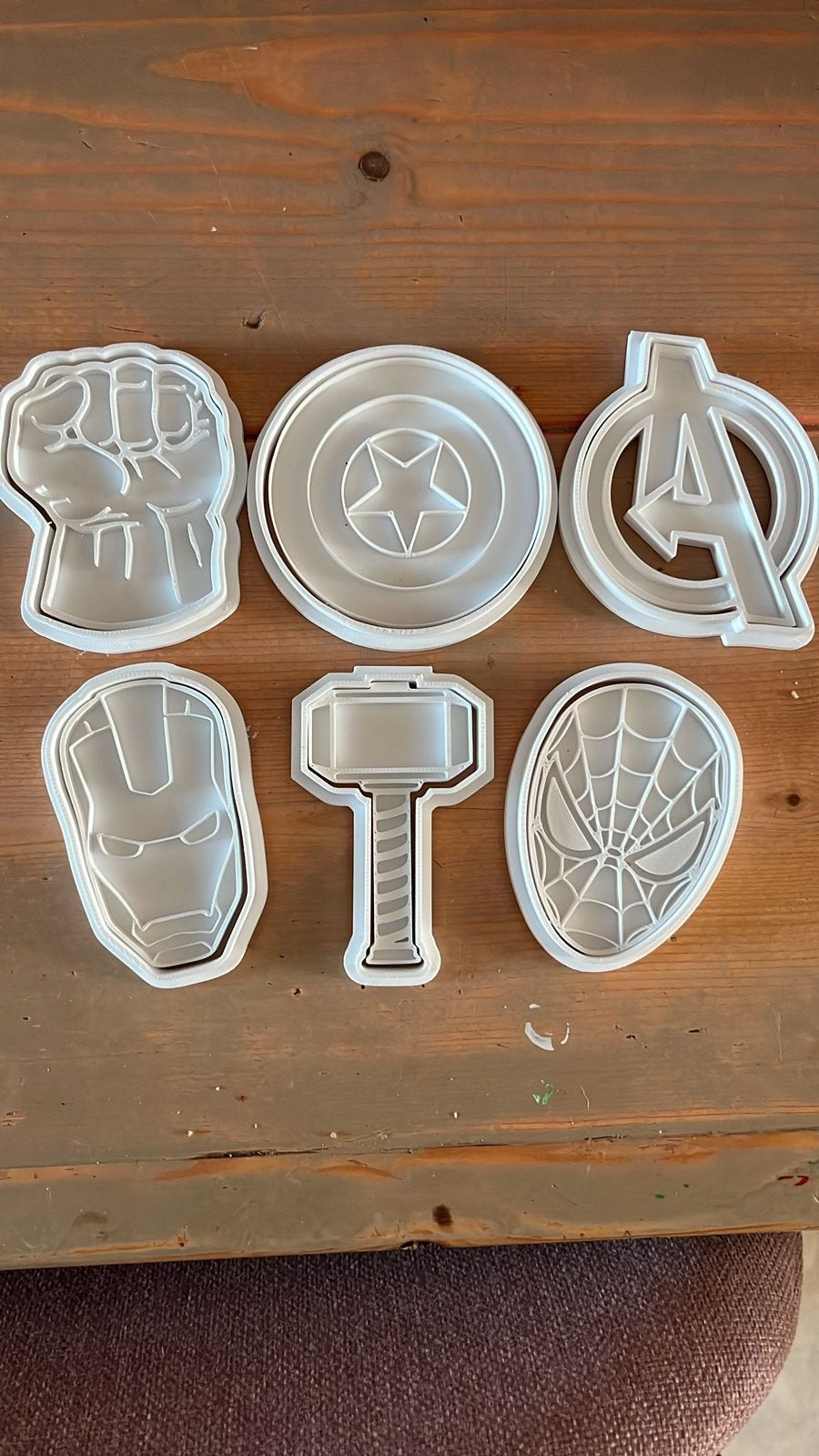 Avenger koekjea vormen, Ophalen of Verzenden, Nieuw, Taarten of Cupcakes, Bakvorm