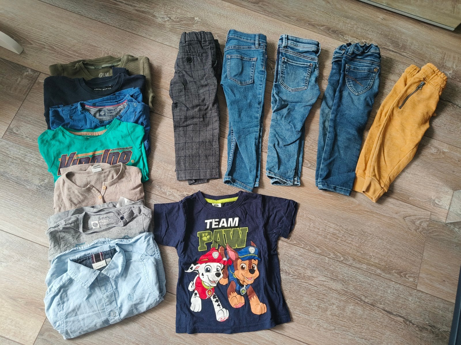 Kledingpakket jongens maat 92 najaar Vingino, H&M, Ophalen of Verzenden, Zo goed als nieuw, Maat 92