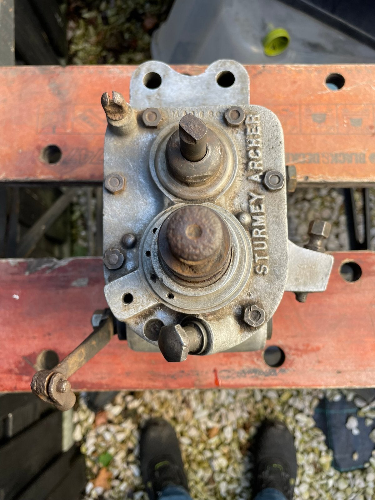 Sturmey Archer gearbox Matchless Norton P&M Raleigh 500cc, Motoren, Ophalen of Verzenden, Gebruikt
