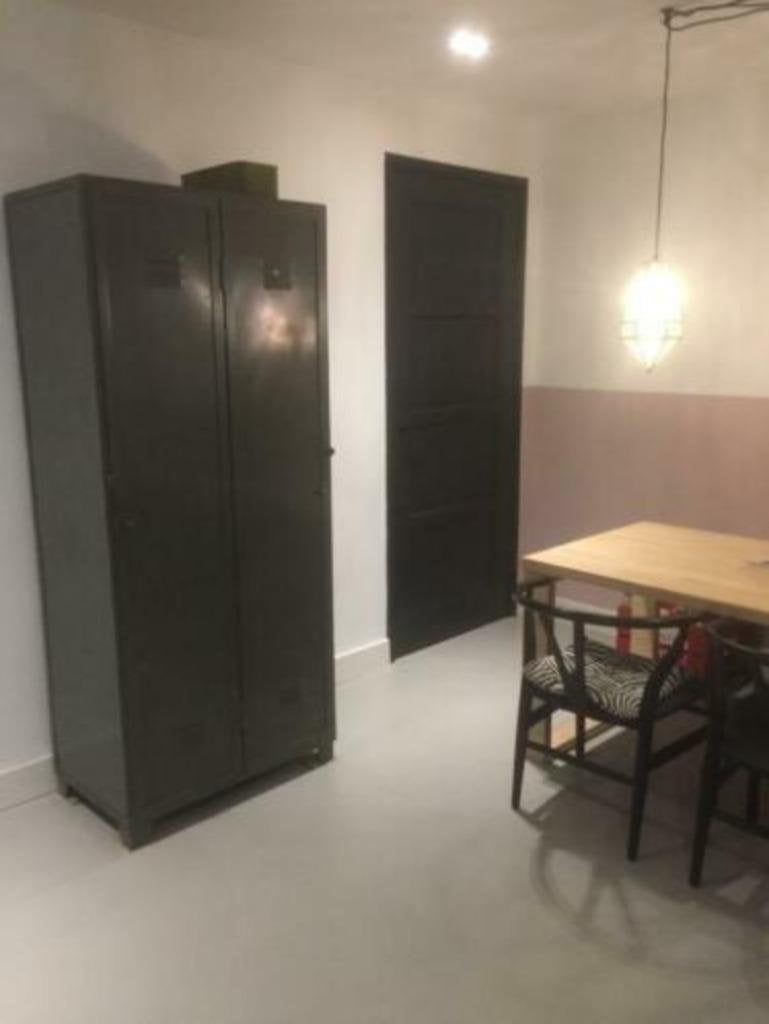 Industriële stalen lockerkasten , zware kwaliteit , kast, Huis en Inrichting, Ophalen, Gebruikt