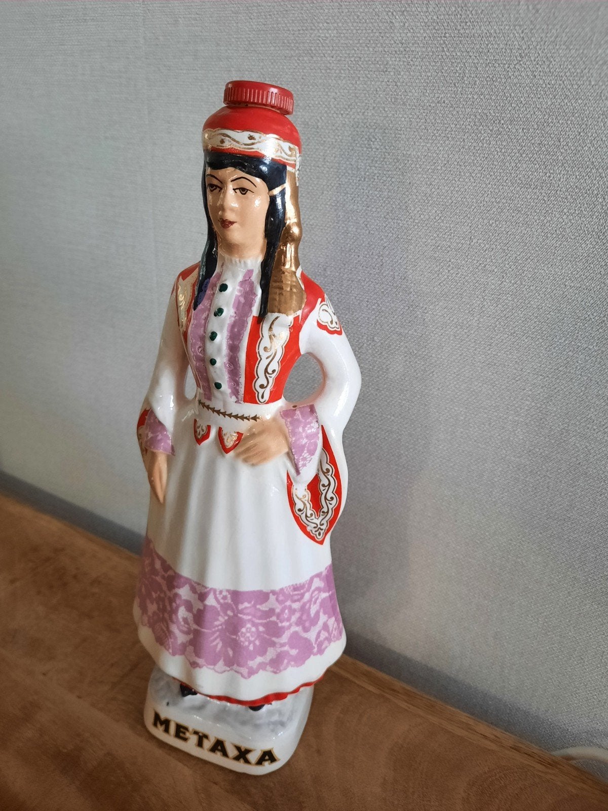 Vintage Metaxa Brandy Fles - Griekse Danseres 33,5 cm, Ophalen of Verzenden