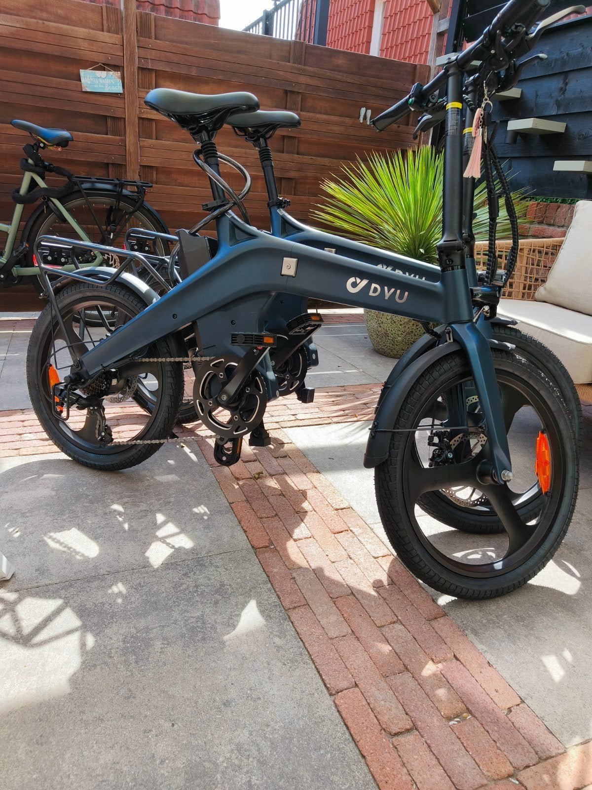 DYU T1 (2x)Opvouwbare Elektrische Fiets - Zo goed als nieuw, Fietsen en Brommers, Elektrische fietsen, Ophalen, Nieuw, 30 tot 50 km per accu