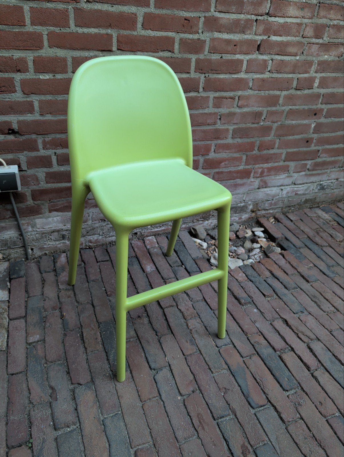 Ikea Urban stoel, Huis en Inrichting, Barkrukken, Ophalen, Kunststof, Gebruikt, 60 tot 90 cm