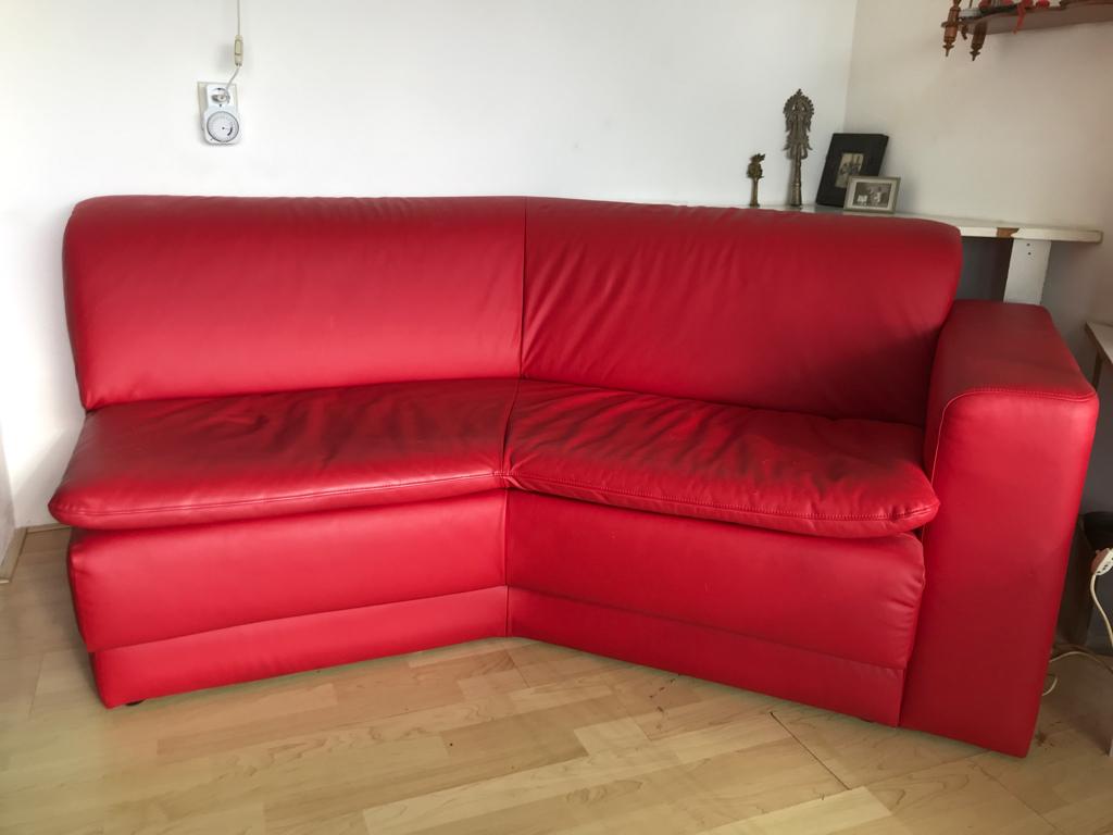 Leren bank, Ophalen, Minder dan 75 cm, 150 tot 200 cm, Hoekbank