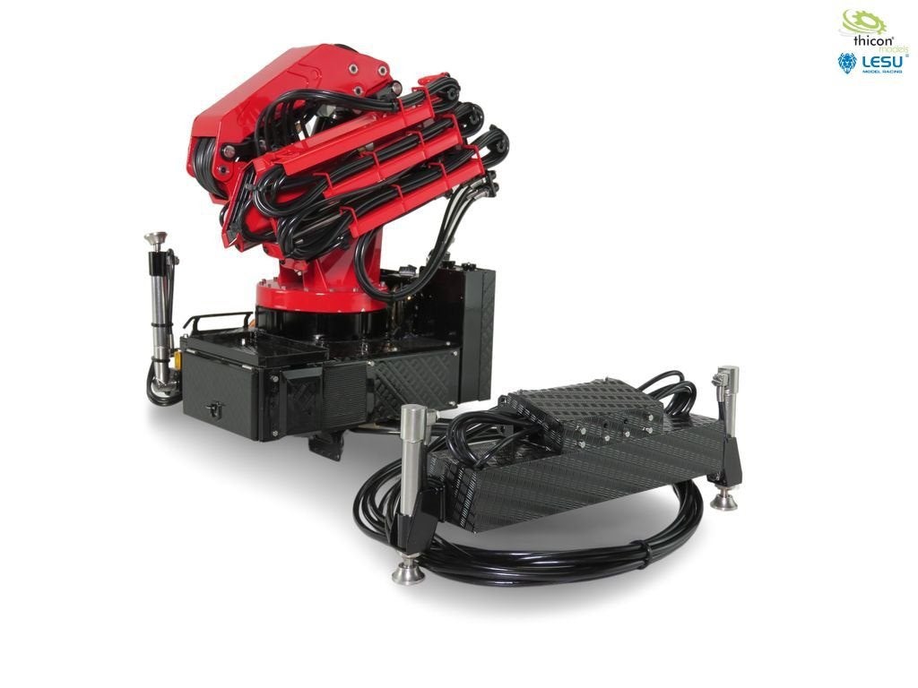 Opbouw Palfinger autolaadkraan Lesu RC 1/14, Ophalen of Verzenden, Nieuw, Schaal 1:14, Onderdeel