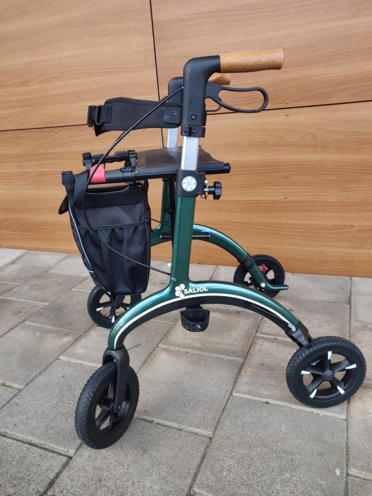 saljol rollator lichtgewicht met rugsteun, Ophalen of Verzenden, Lichtgewicht