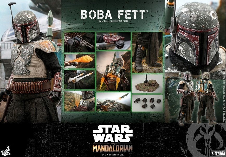 Hot Toys The Mandalorian Boba Fett TMS033, West Campus 1 76863 Herxheim (DE), Heo GmbH, Nieuw, Ophalen of Verzenden