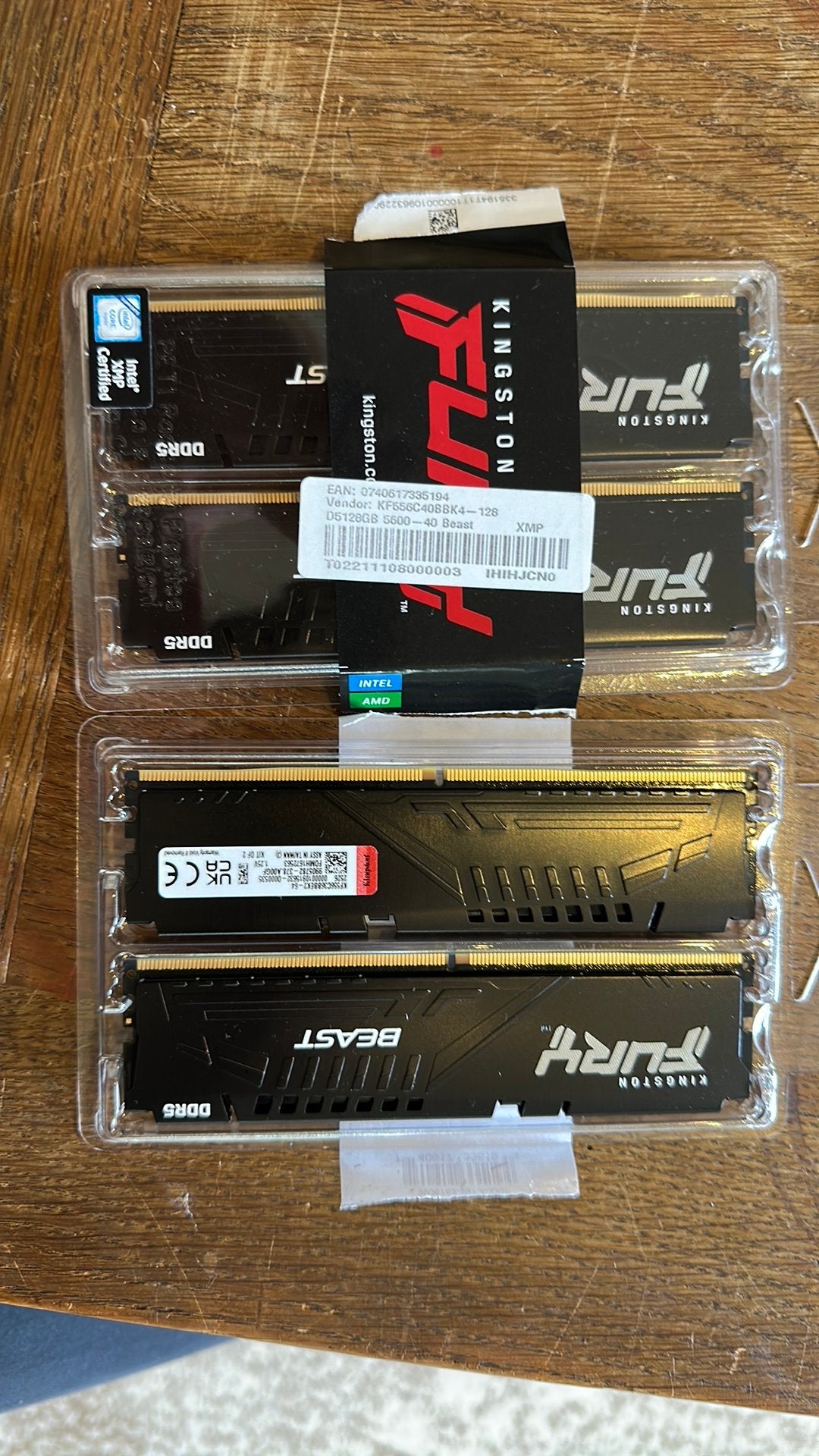Te koop 128GB DDR5, Computers en Software, Ophalen of Verzenden, Zo goed als nieuw, DDR5, 128 GB