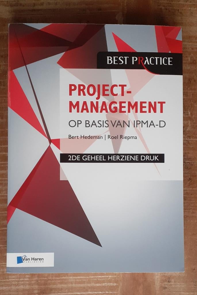 Projectmanagement obv IPMA-D - Studieboek, Boeken, Nieuw, Gamma, Bert Hedeman | Roel Riepma, HBO