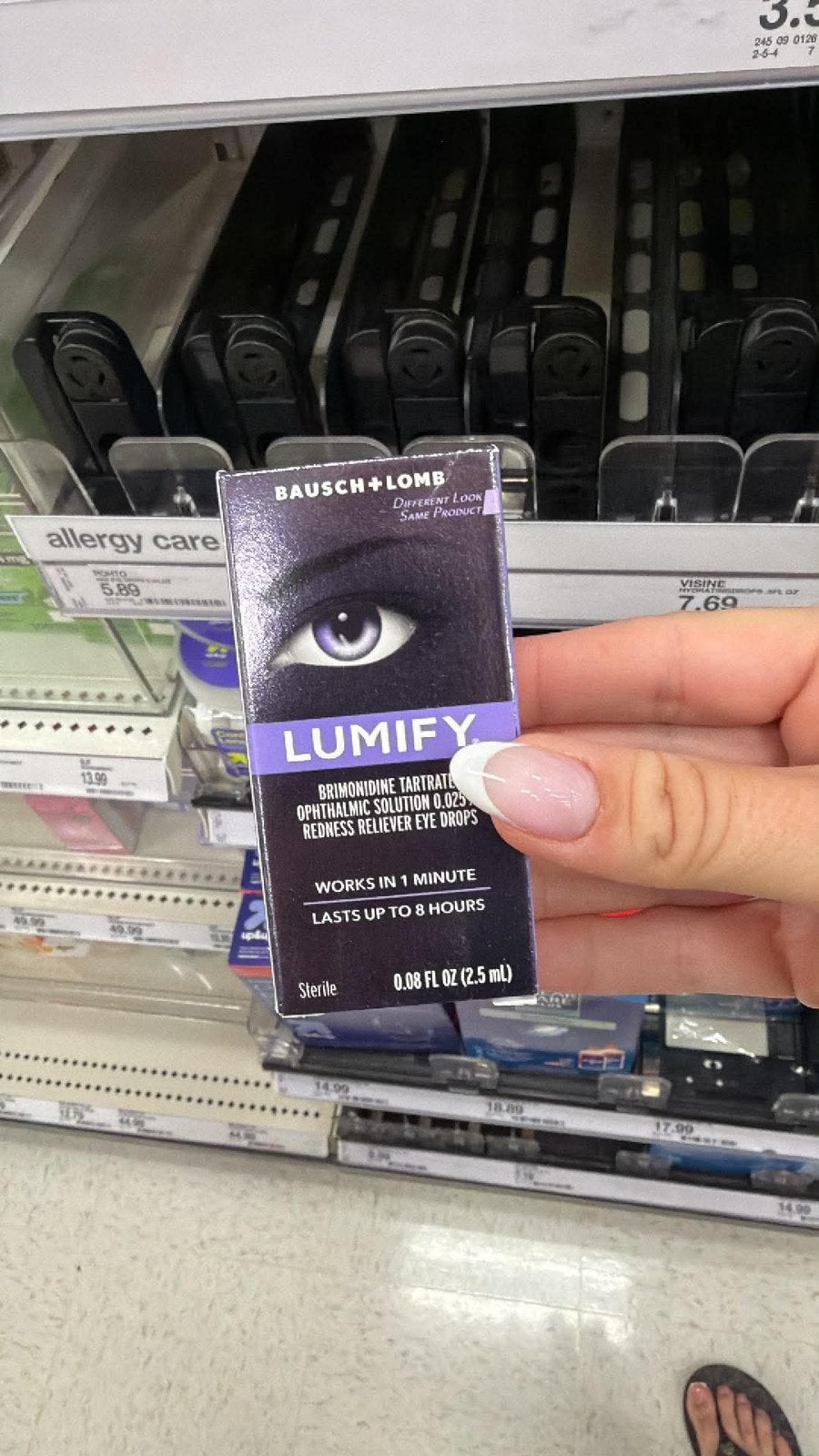 Lumify oogdruppels, Ophalen of Verzenden