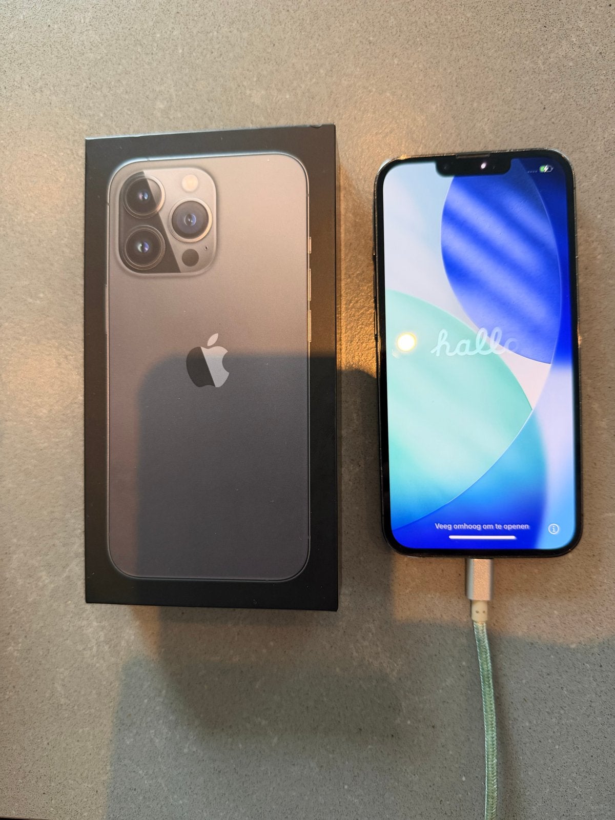 iPhone 13 Pro 256GB Grafiet - Zo goed als nieuw, Telecommunicatie, Mobiele telefoons | Apple iPhone, 256 GB, Ophalen of Verzenden