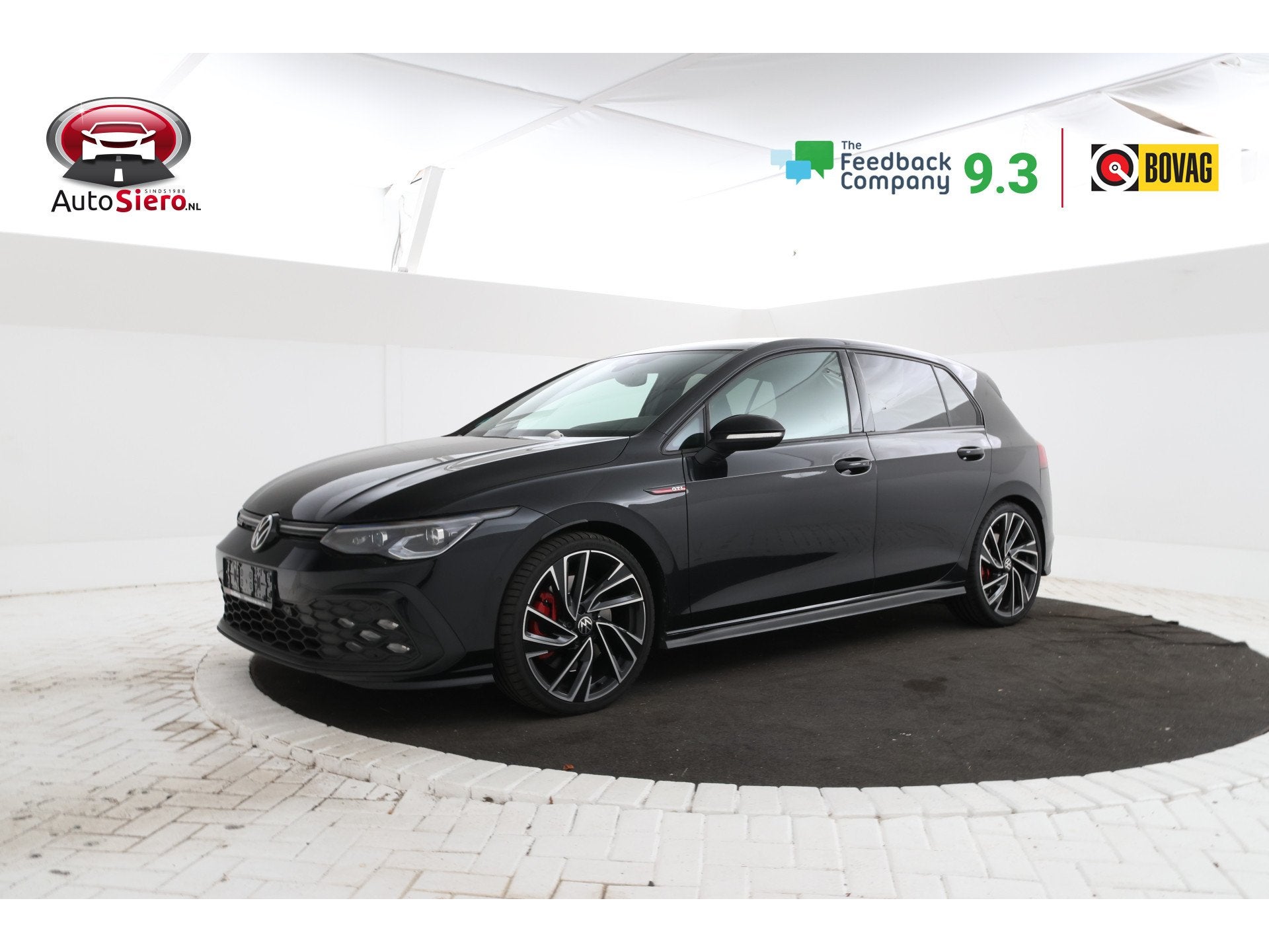 Volkswagen Golf 2.0 TSI GTI Panorama, Digitaldash, Trekhaak, Stof, Gebruikt, 4 cilinders, Zwart