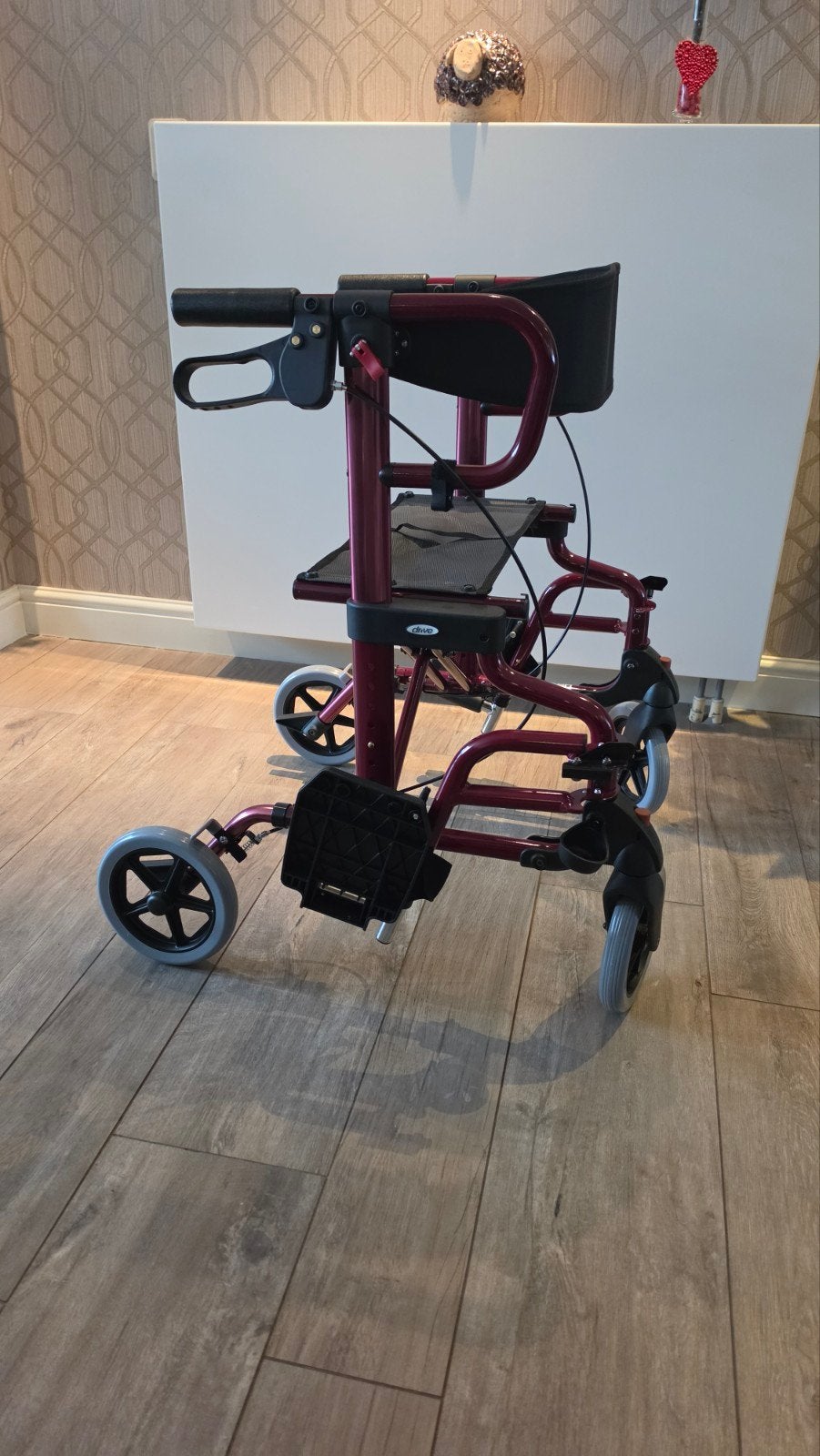 Rolator  diamand deluxe, Ophalen, Opvouwbaar, Nieuw