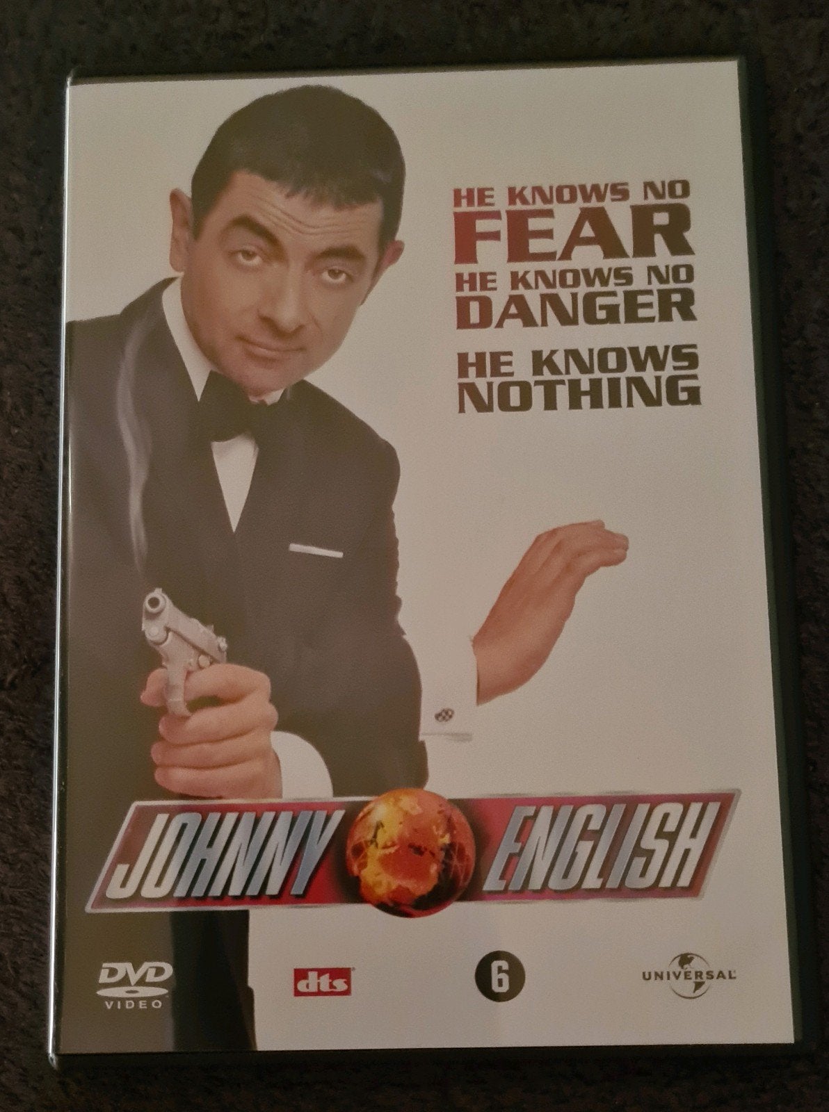 Johnny English DVD Rowan Atkinson, Vanaf 6 jaar, Ophalen of Verzenden, Zo goed als nieuw, Actiekomedie