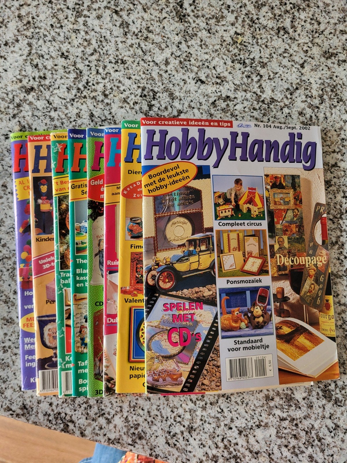 8 hobby handig tijdschriften, Ophalen of Verzenden, Zo goed als nieuw, Overige onderwerpen