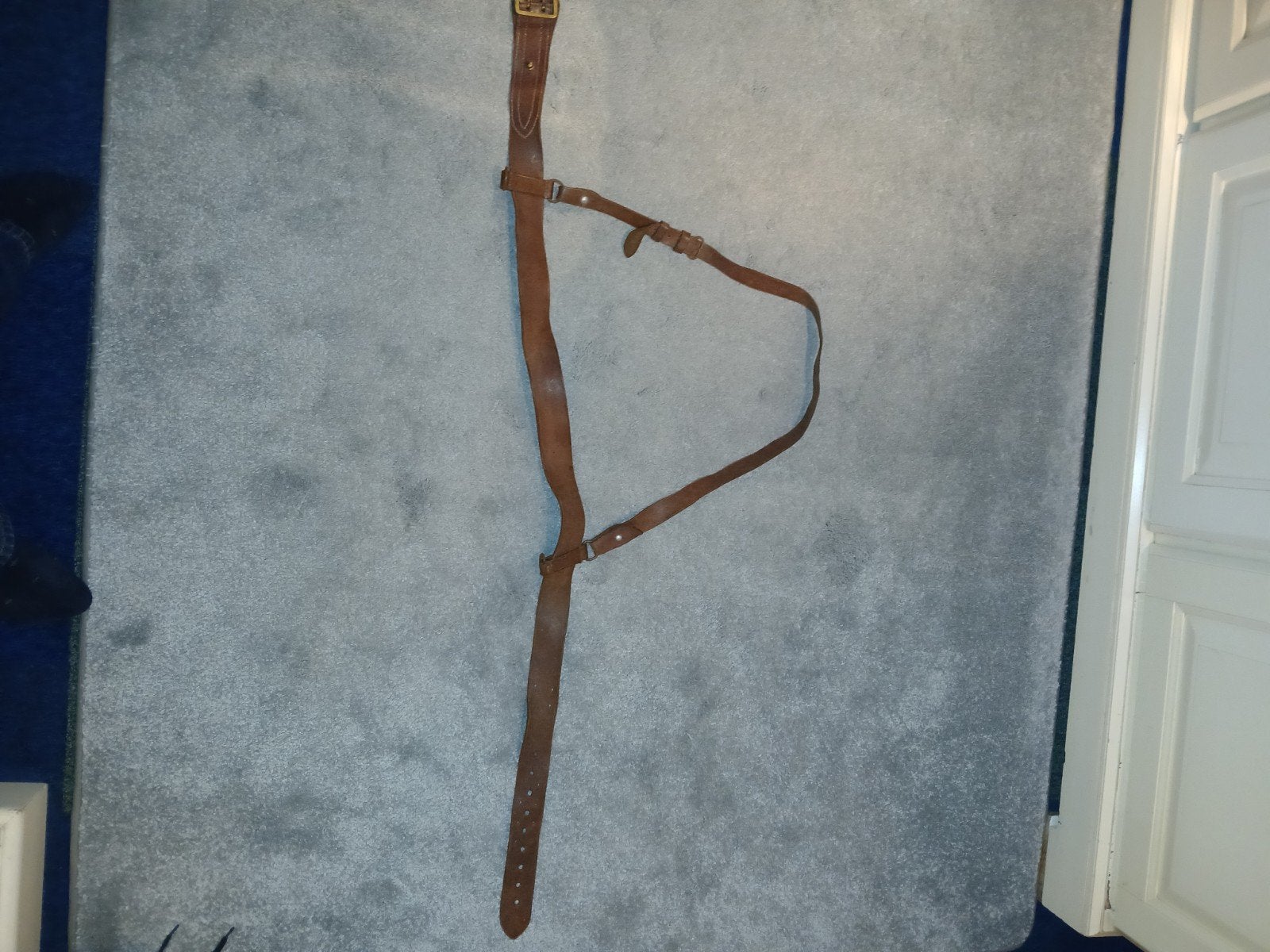 oude sam brown, Ophalen of Verzenden, Landmacht, Engeland, Kleding of Schoenen