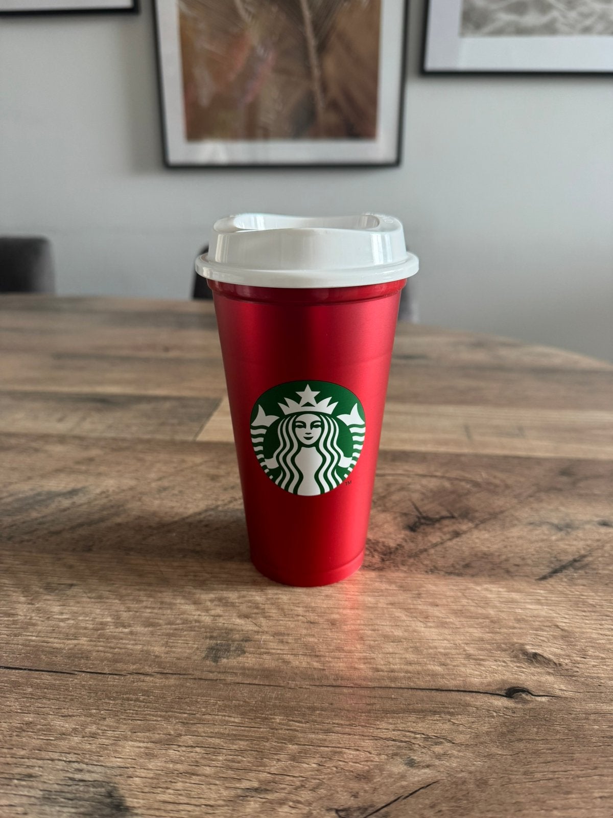 Starbucks Reusable Cup Rood 16OZ To Go Beker Kerst, Huis en Inrichting, Ophalen of Verzenden, Nieuw, Overige stijlen, Overige typen