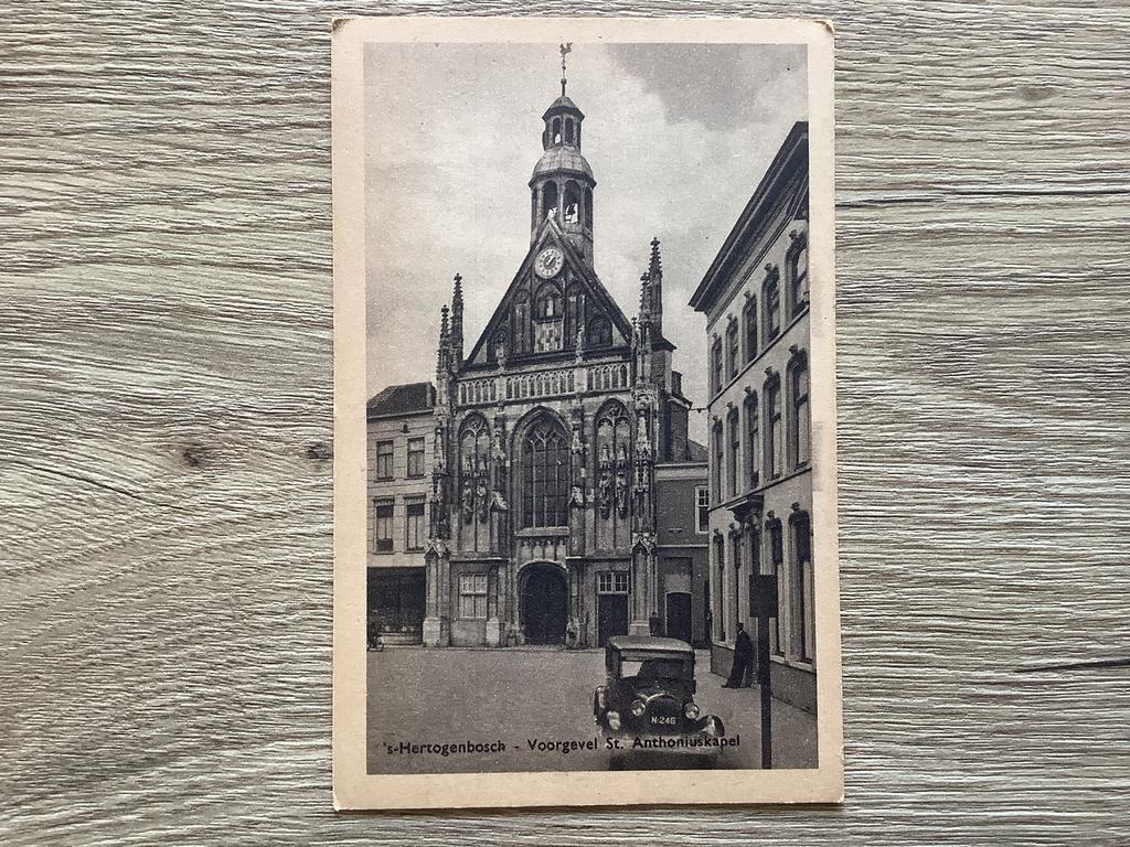ansichtkaart Den Bosch, Ophalen of Verzenden, Ongelopen, Noord-Brabant