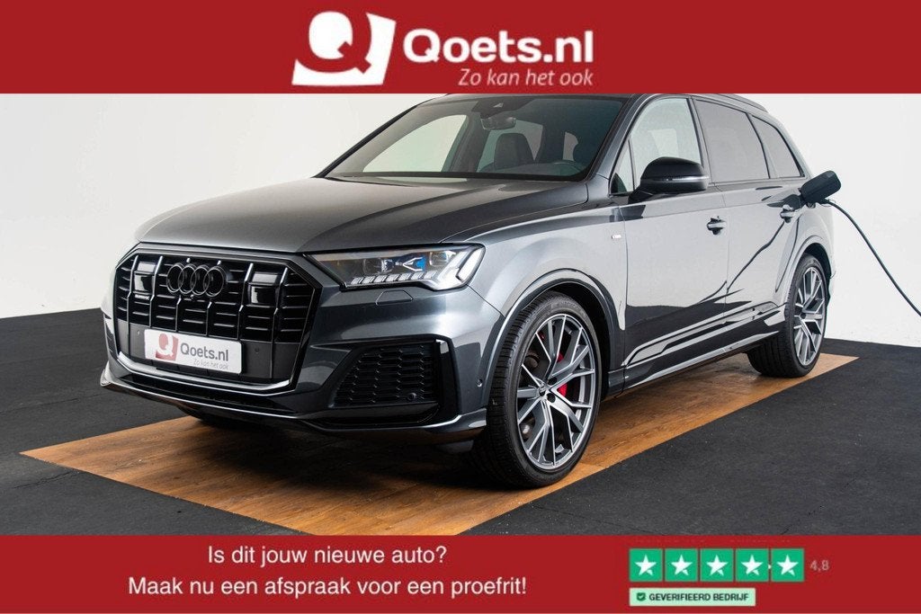 Audi Q7 55 TFSI e quattro Pro Line S Panoramadak - Assistent, Auto's, Audi, Bedrijf, Te koop, Q7, 4x4, ABS, Achteruitrijcamera
