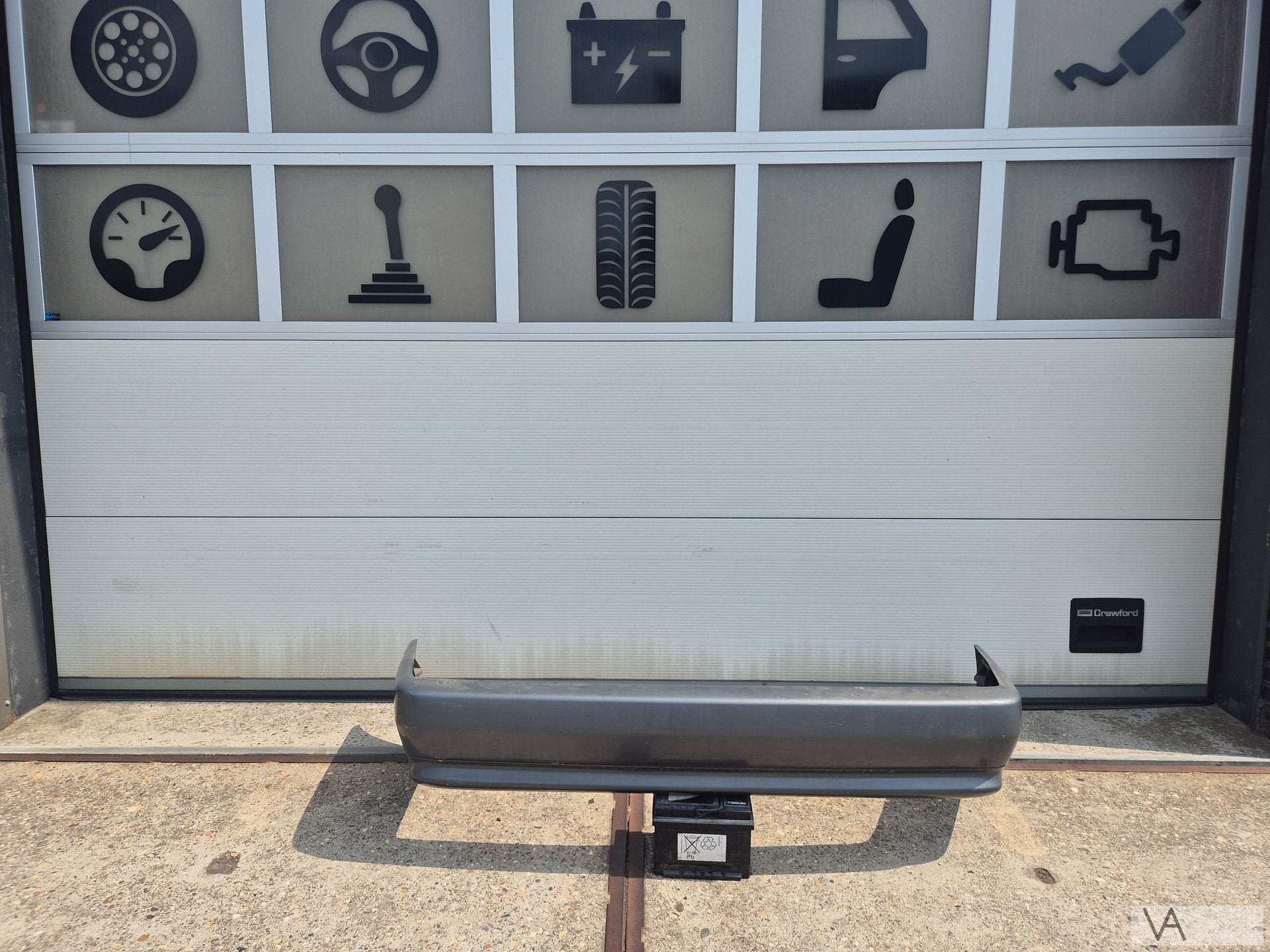 Achterbumper van Mercedes SL R129 1989 - 1996 1e model €300, Gebruikt, -, Ophalen of Verzenden, Achter