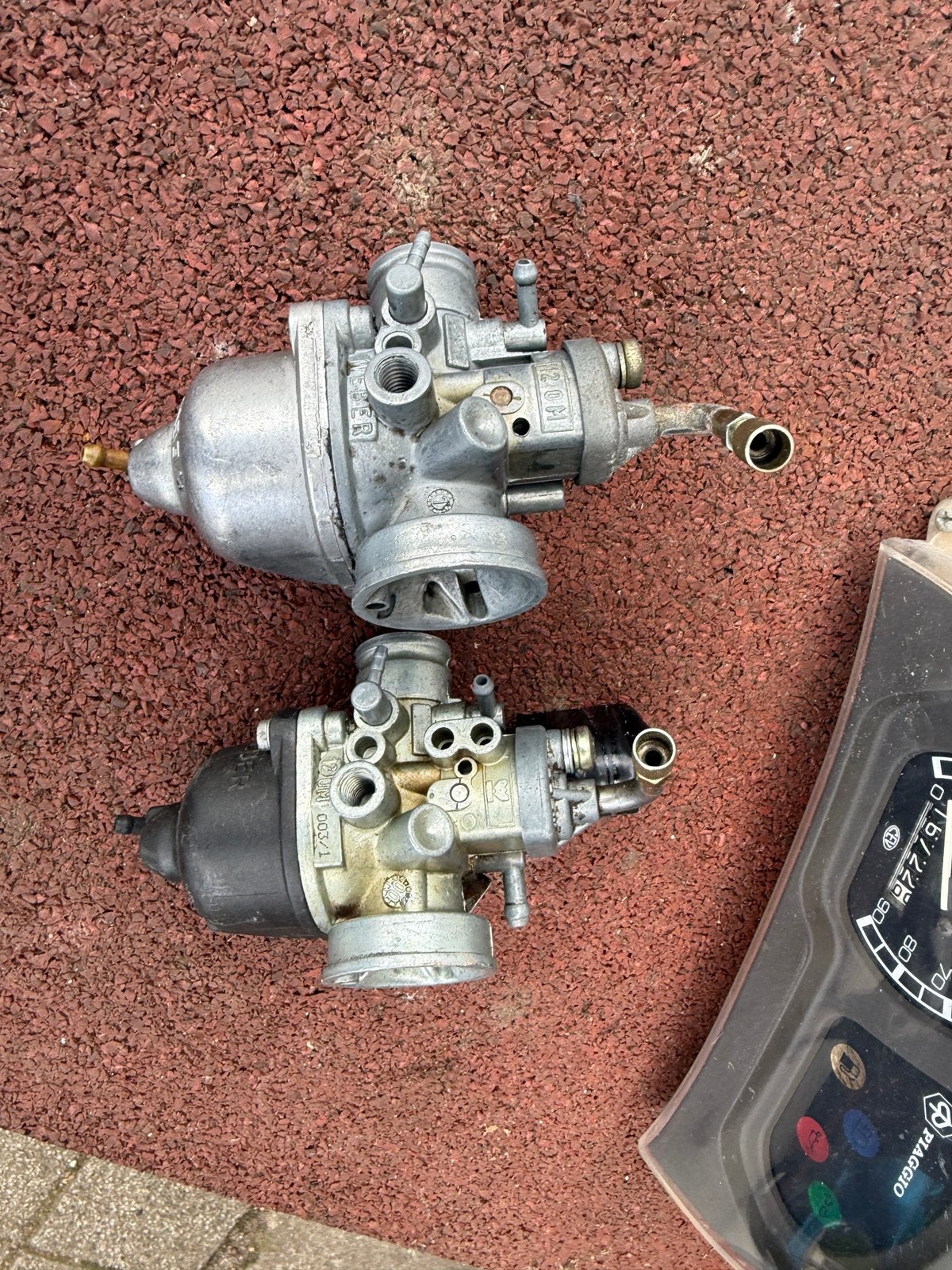 Piaggio puch zip type 1 2 3 gilera runner carburateur weber, Ophalen of Verzenden, Gebruikt, Carburateur, Piaggio