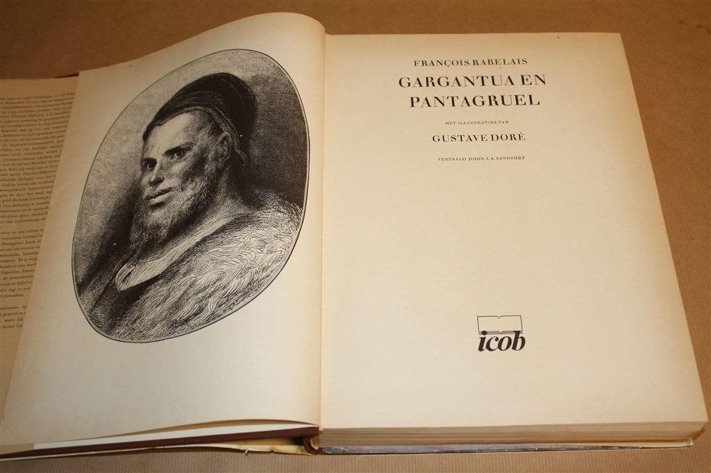 Gargantua en Pantagruel. Fra Rabelais, Gustave Doré., Ophalen of Verzenden, Gelezen