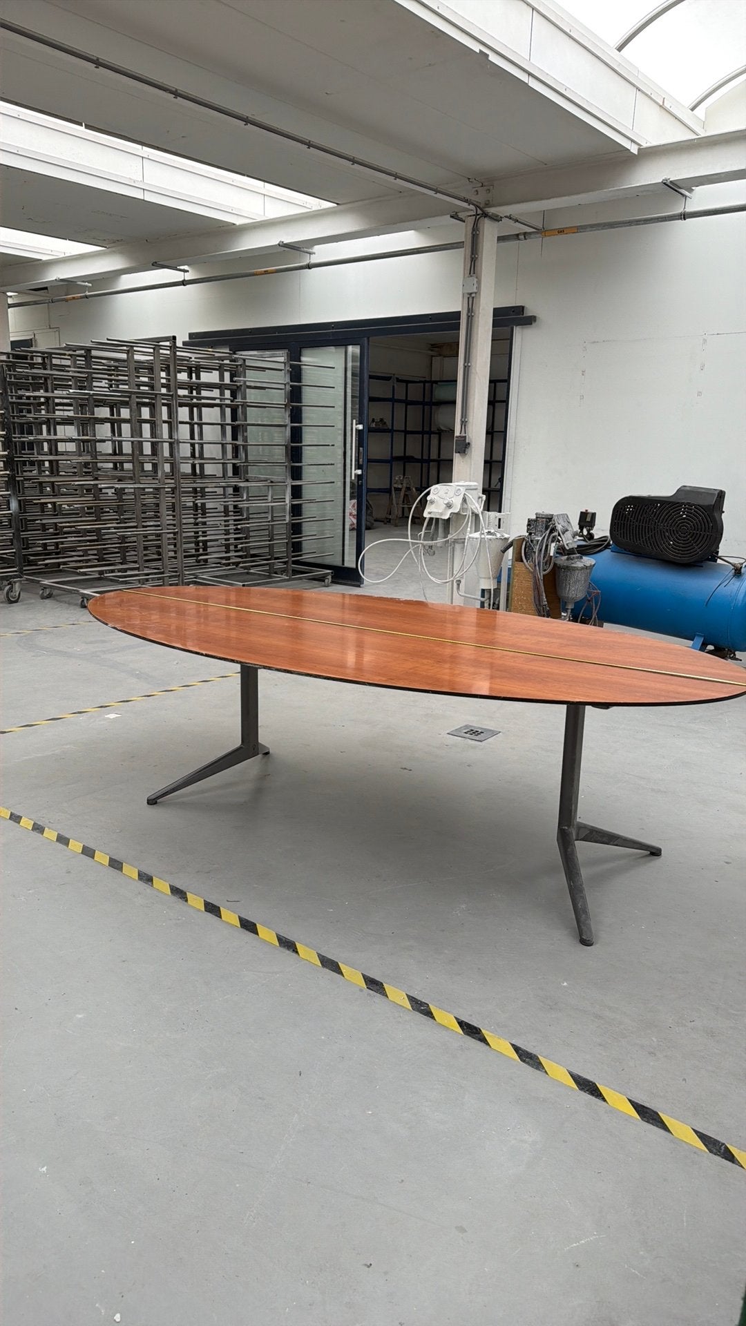 Vergader tafel, Sport en Fitness, Ophalen, Zo goed als nieuw, Tafel Indoor