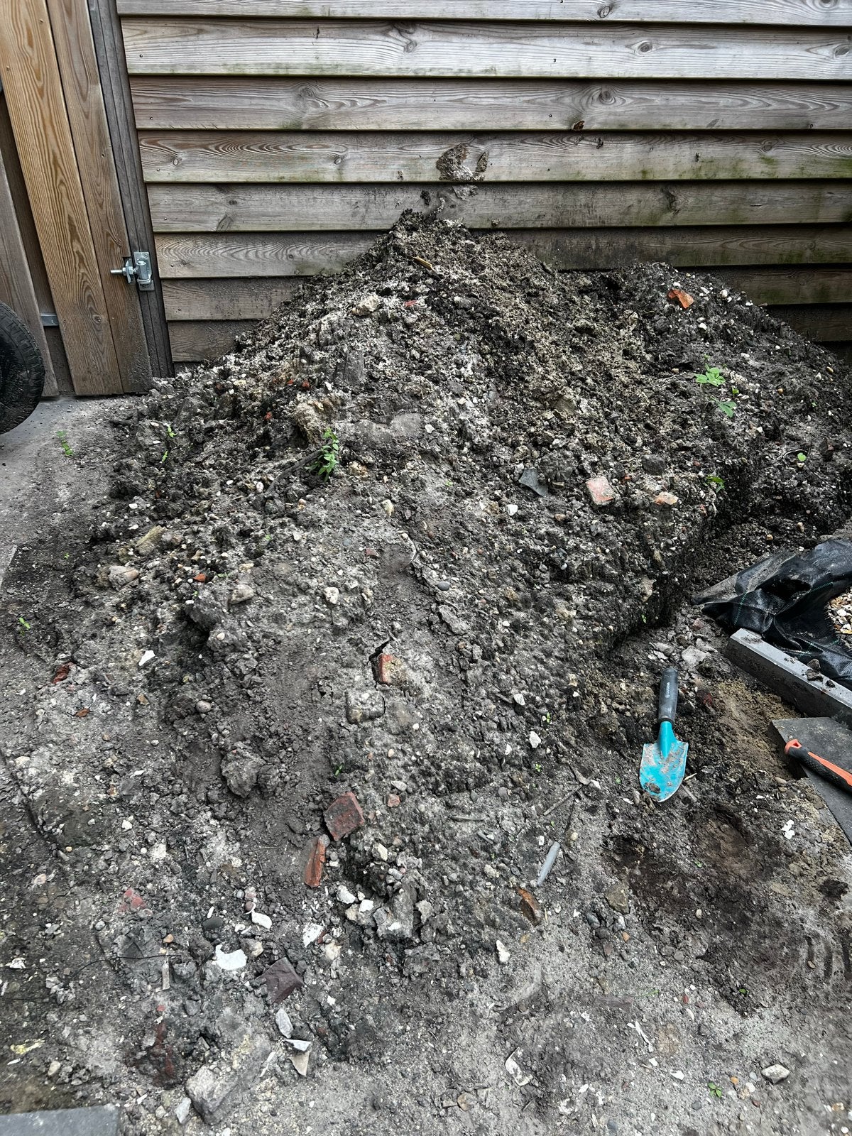 Grove tuinaarde / Grond voor tuin of bouwproject, Ophalen, Gebruikt, Overige typen