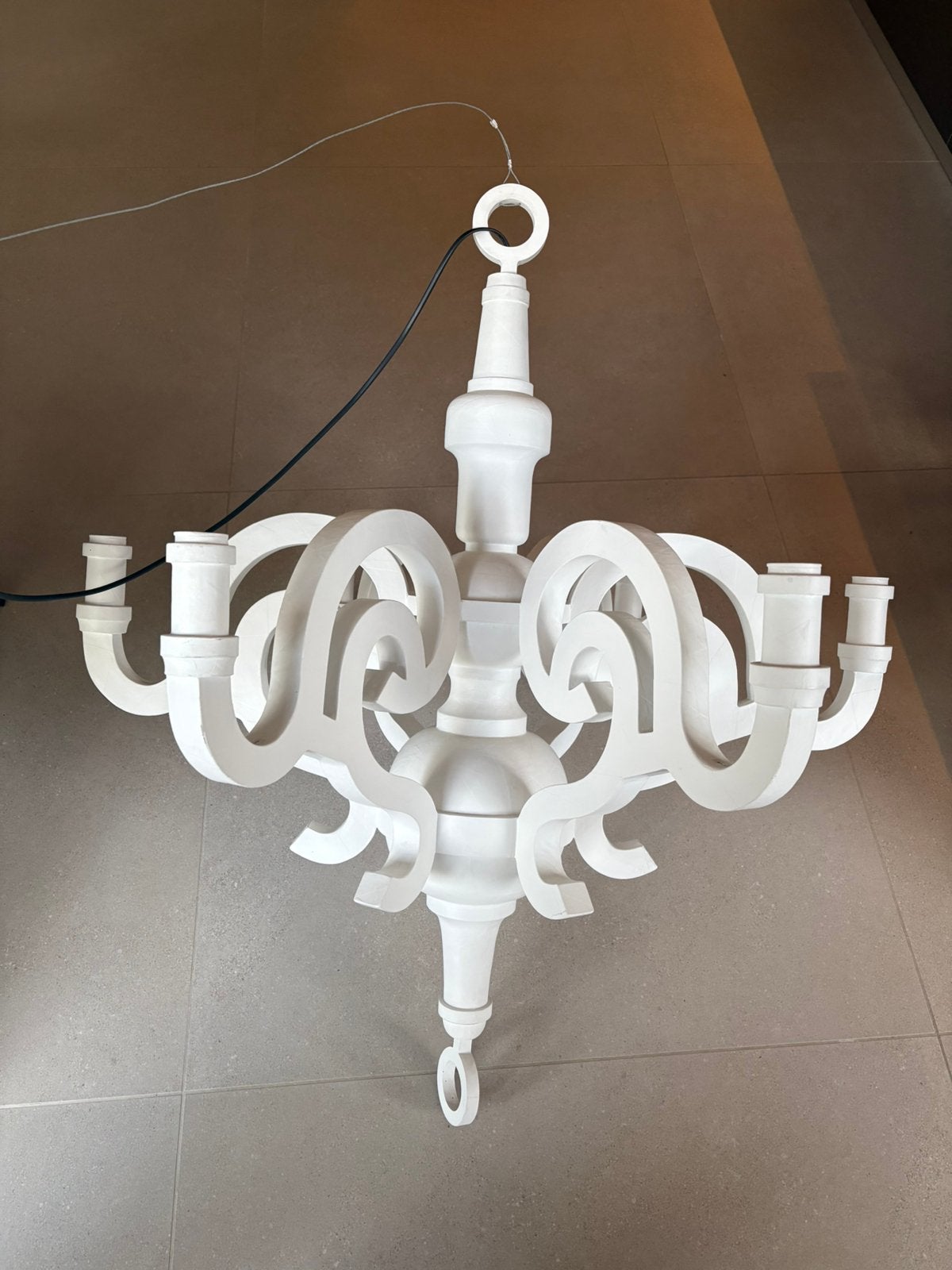 Moooi kroonluchter chandelier maat L, Ophalen of Verzenden, Zo goed als nieuw