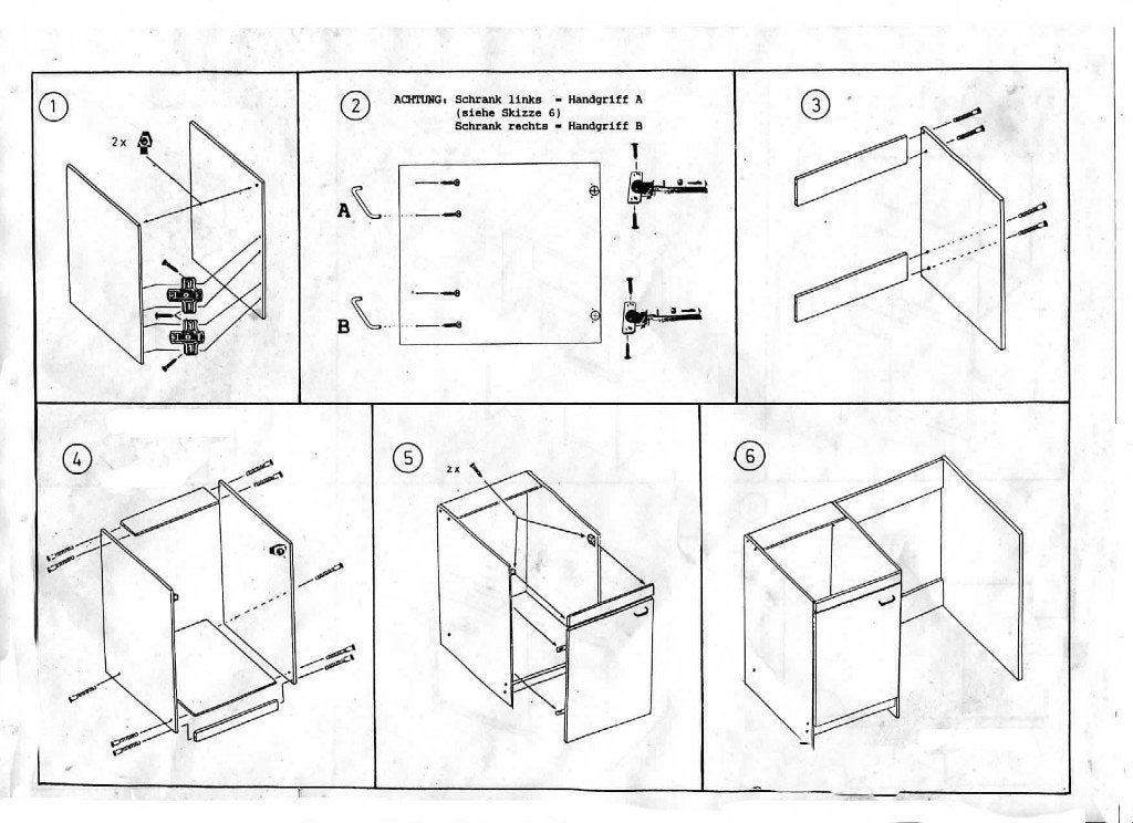 Bouwpakketten voor pantry / keukenblokje, Ophalen, 100 tot 150 cm, Wit, Nieuw