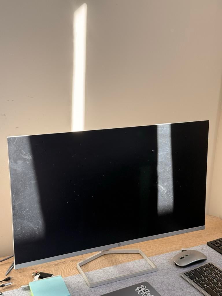 HP 24f Display 23.8 inch Full HD IPS Monitor, Computers en Software, Monitoren, Zo goed als nieuw, 61 t/m 100 Hz, HDMI, Kantelbaar