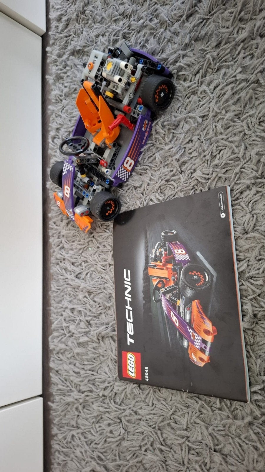 Lego technic kart 42048, Ophalen