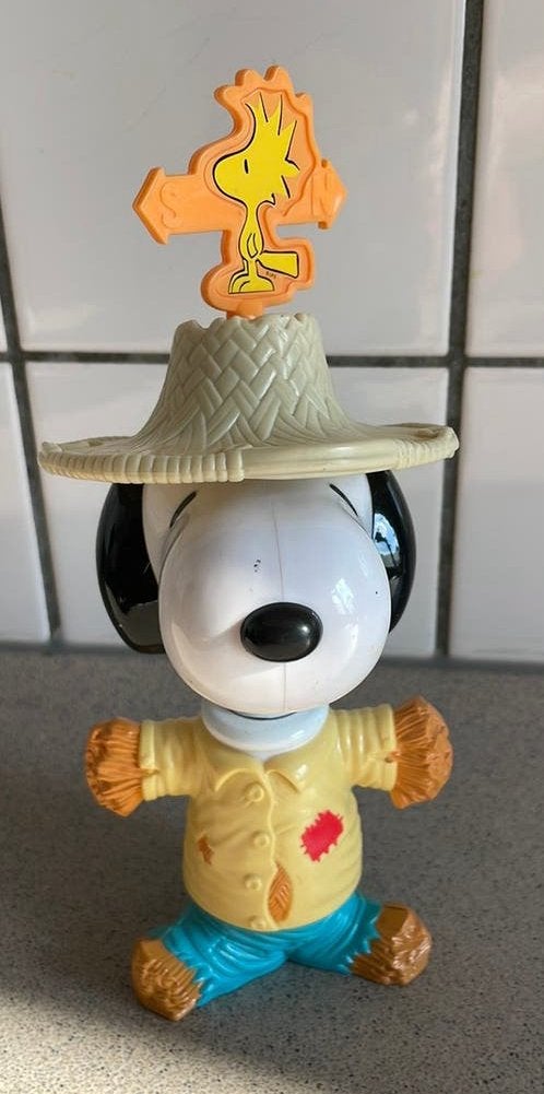 Snoopy poppetje vogelverschrikker McDonalds 2000, Ophalen of Verzenden, Zo goed als nieuw