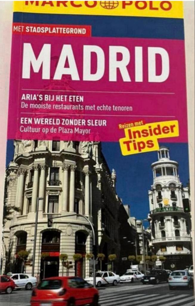 MARCO POLO MADRID MET STADSPLATTEGROND - Insider Tips, Europa, Ophalen of Verzenden, Zo goed als nieuw, Reisgids of -boek