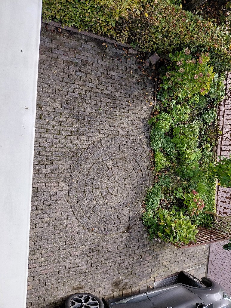 Beton klinkers, Tuin en Terras, Ophalen, Gebruikt, Klinkers, 10 m² of meer