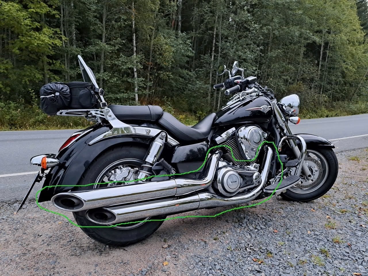 Gevraagd originele uitlaat Kawasaki Vulcan 1700 Classic, Gebruikt, Kawasaki, Jacobus Spijkerdreef 1–3 2132 PZ Hoofddorp, Ophalen