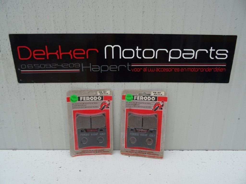 Ferodo remblokken voorzijde Yamaha FZR 600 FZR1000 exup, -, -, Nieuw, Ophalen of Verzenden
