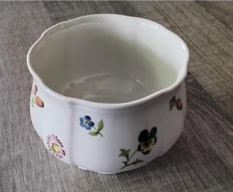 Villeroy en Boch suikerpotje 'petite fleur', Ophalen, Zo goed als nieuw, Overige stijlen, Porselein