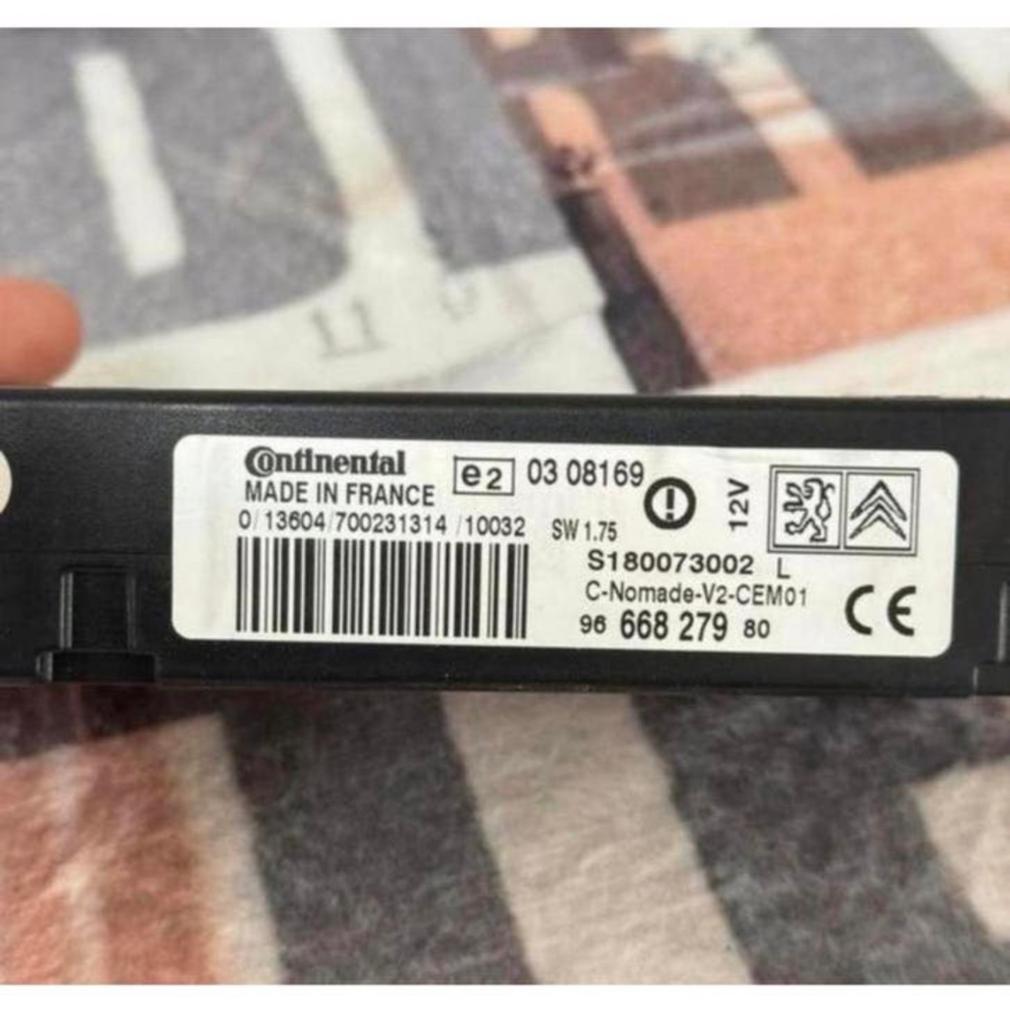 Citroen Peugeot 09-15 Bluetooth Control Module 9666827980, Ophalen of Verzenden, Zo goed als nieuw, H, H