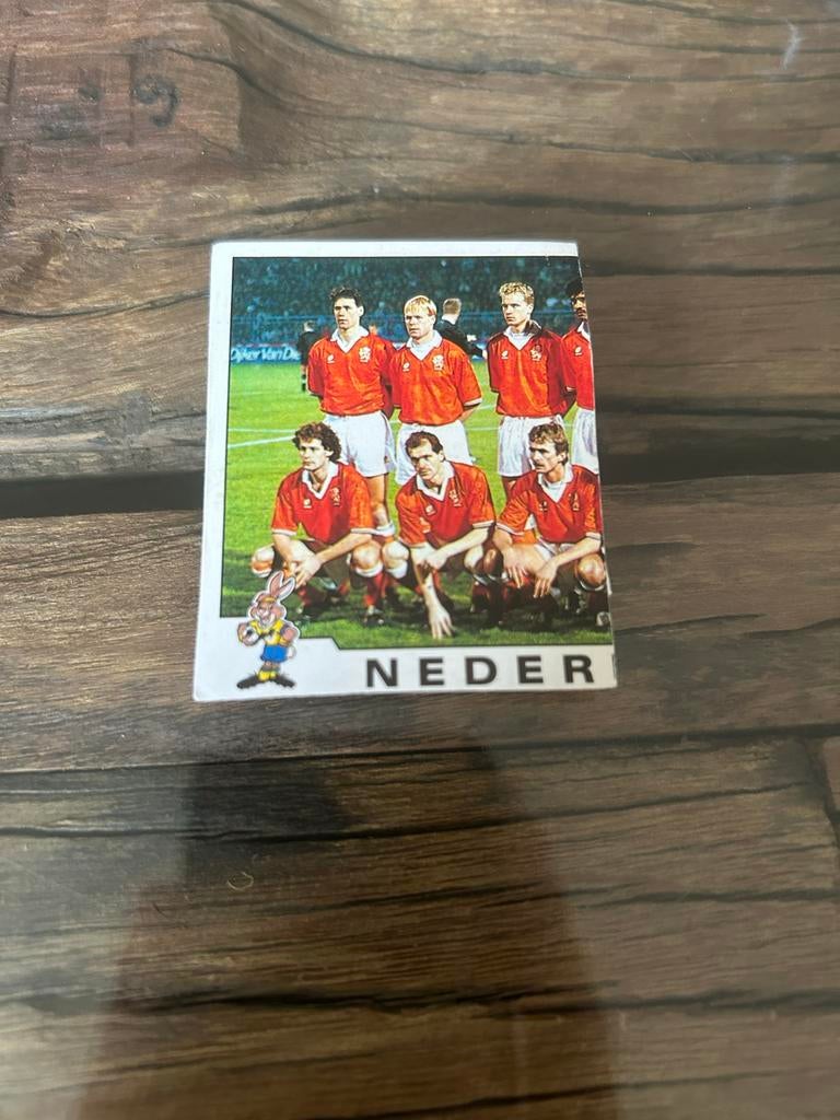 Panini UEFA Euro '92 Sticker - Nederland #114, Ophalen of Verzenden, Zo goed als nieuw, Sport