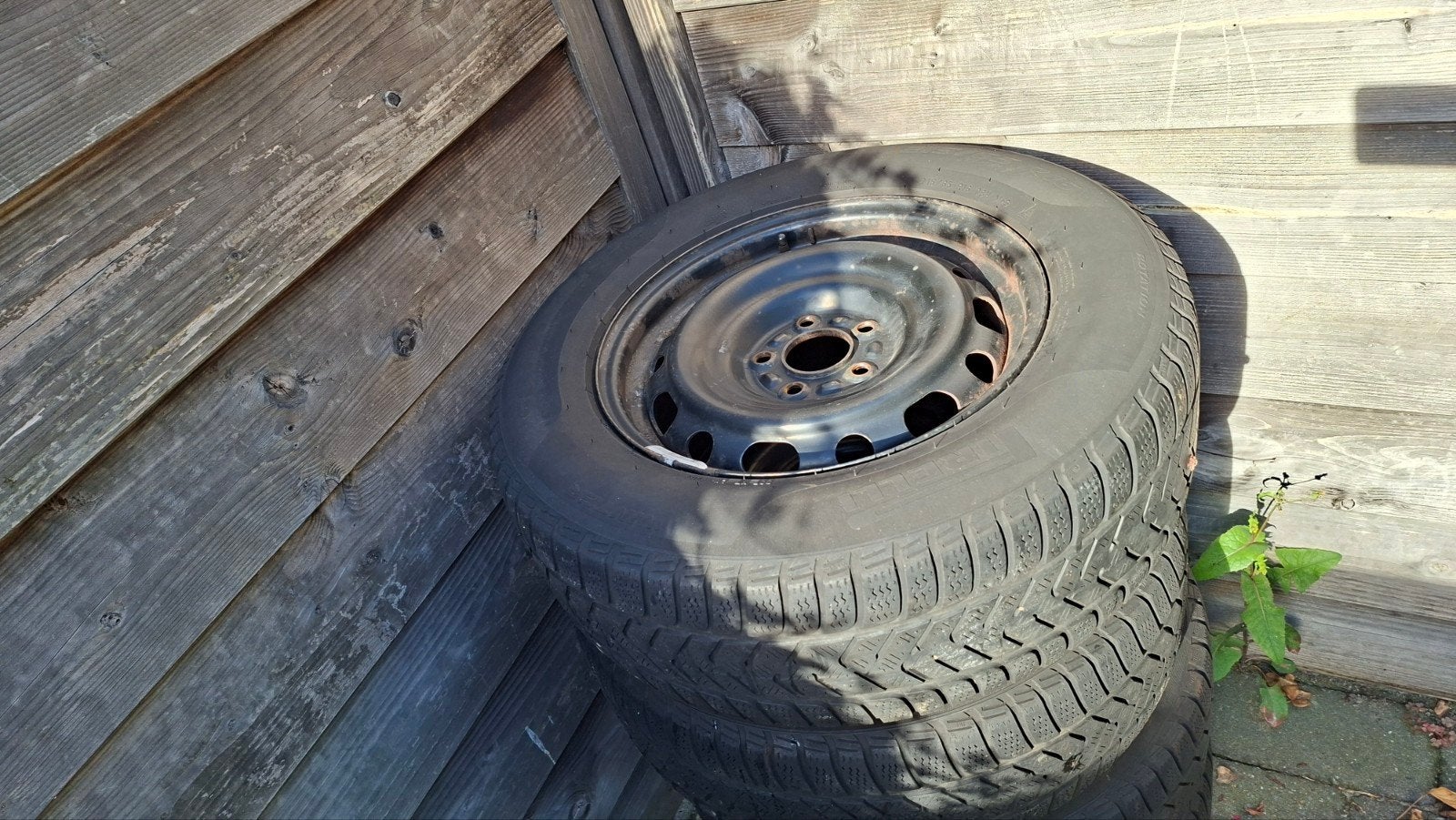set velgen met originele wieldoppen mazda 16", Ophalen, Mazda