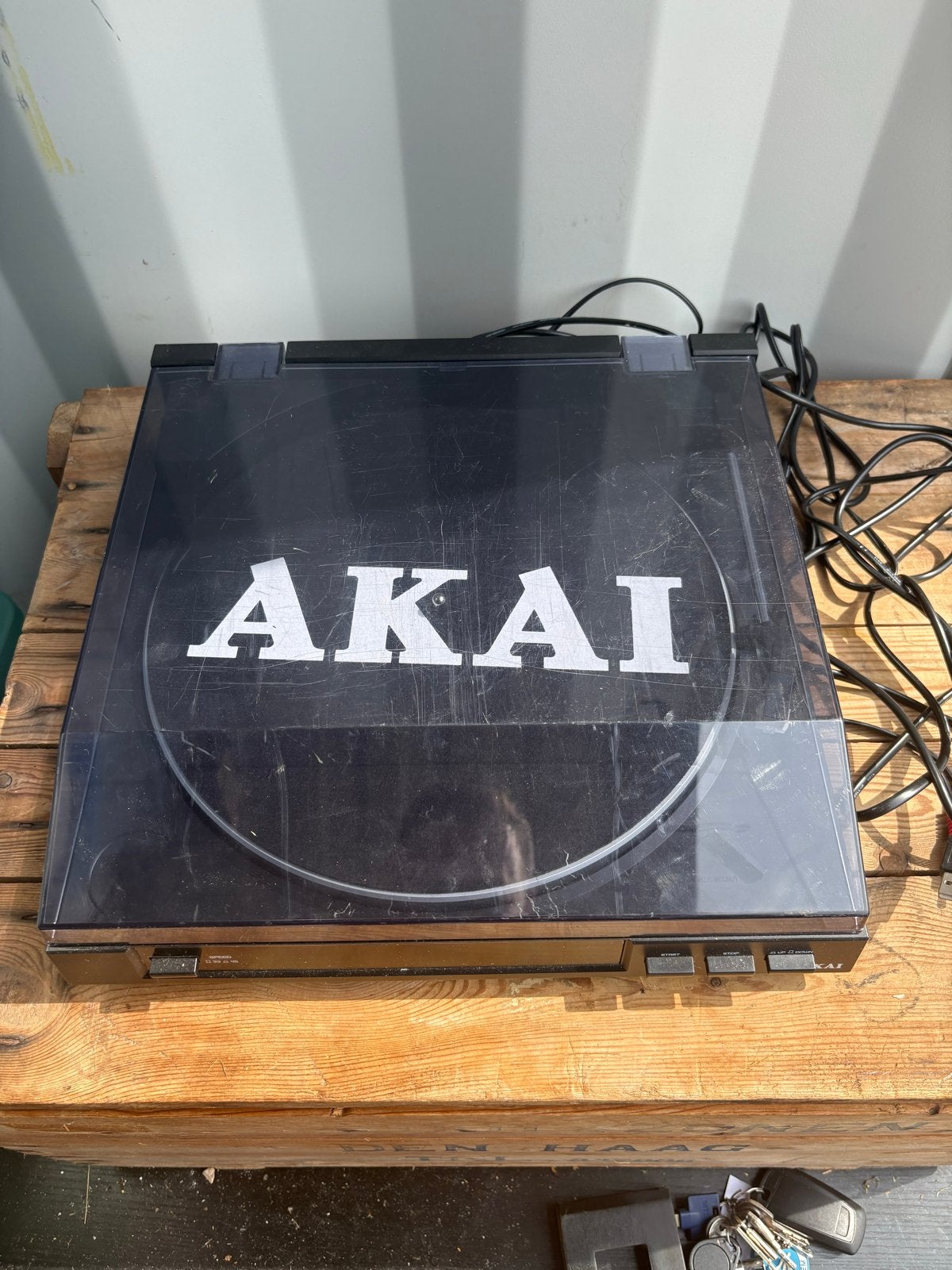 Akai ATT01U Professionele USB Platenspeler, Gebruikt, Ophalen of Verzenden, The-Thrift-Store@outlook.com, USB-aansluiting